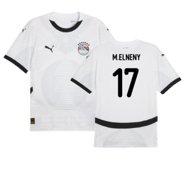 Elneny 17 2024-2025 Egypt National Team Away Jersey