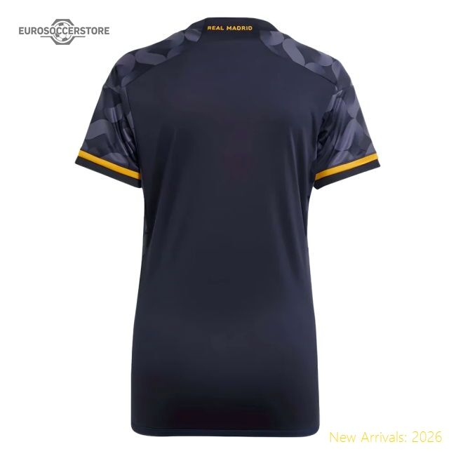 Excellent 2023-2024 Real Madrid Away Jersey (ladies) (vini Jr 7)