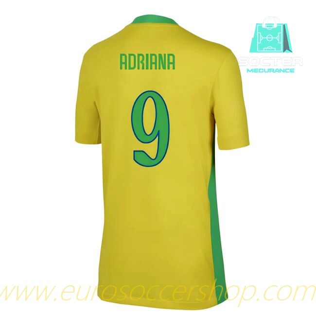FIFA Approved 2025/26 Campaign Brazil NT Home Kit Junior (Adriana 9)