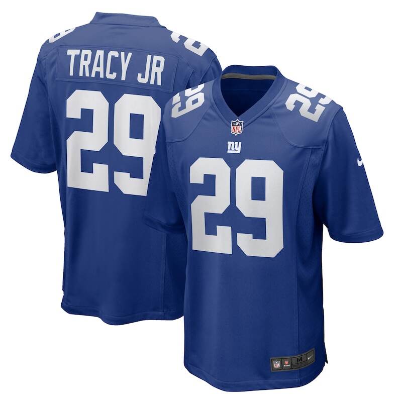 None Tyrone Tracy Jr. New York Giants Great Value Replica Jersey