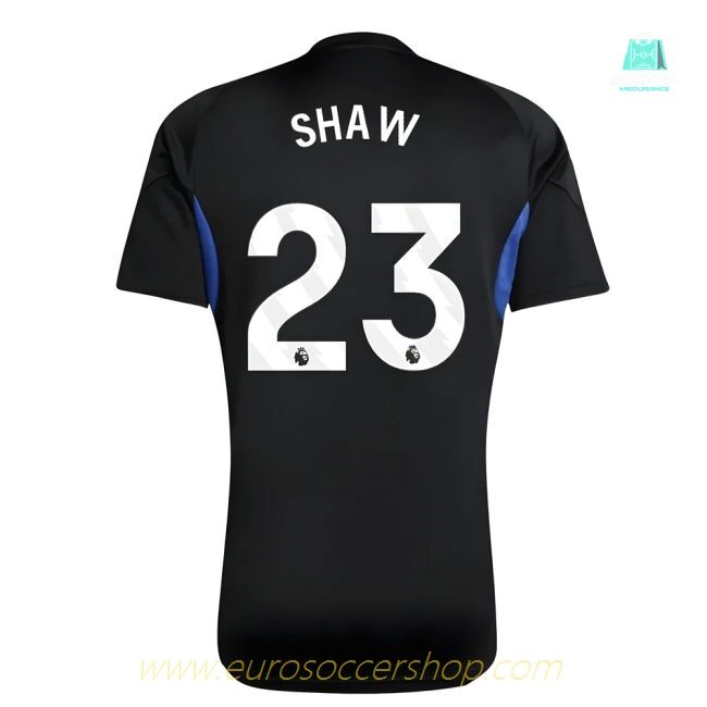 2025-2026 Man Utd EU Training Jersey (Black) - Kids (Shaw 23)