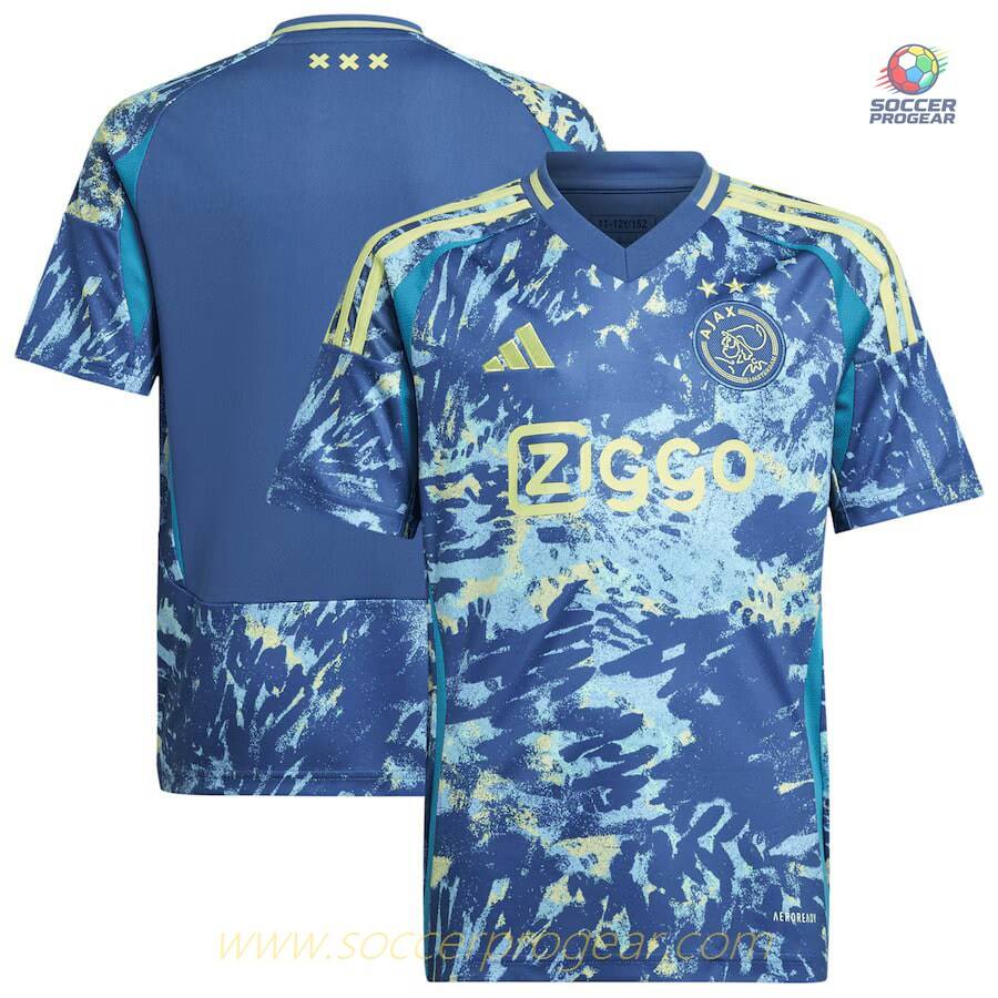 Ajax Away Youth's Football Jersey 2024/25 Collection