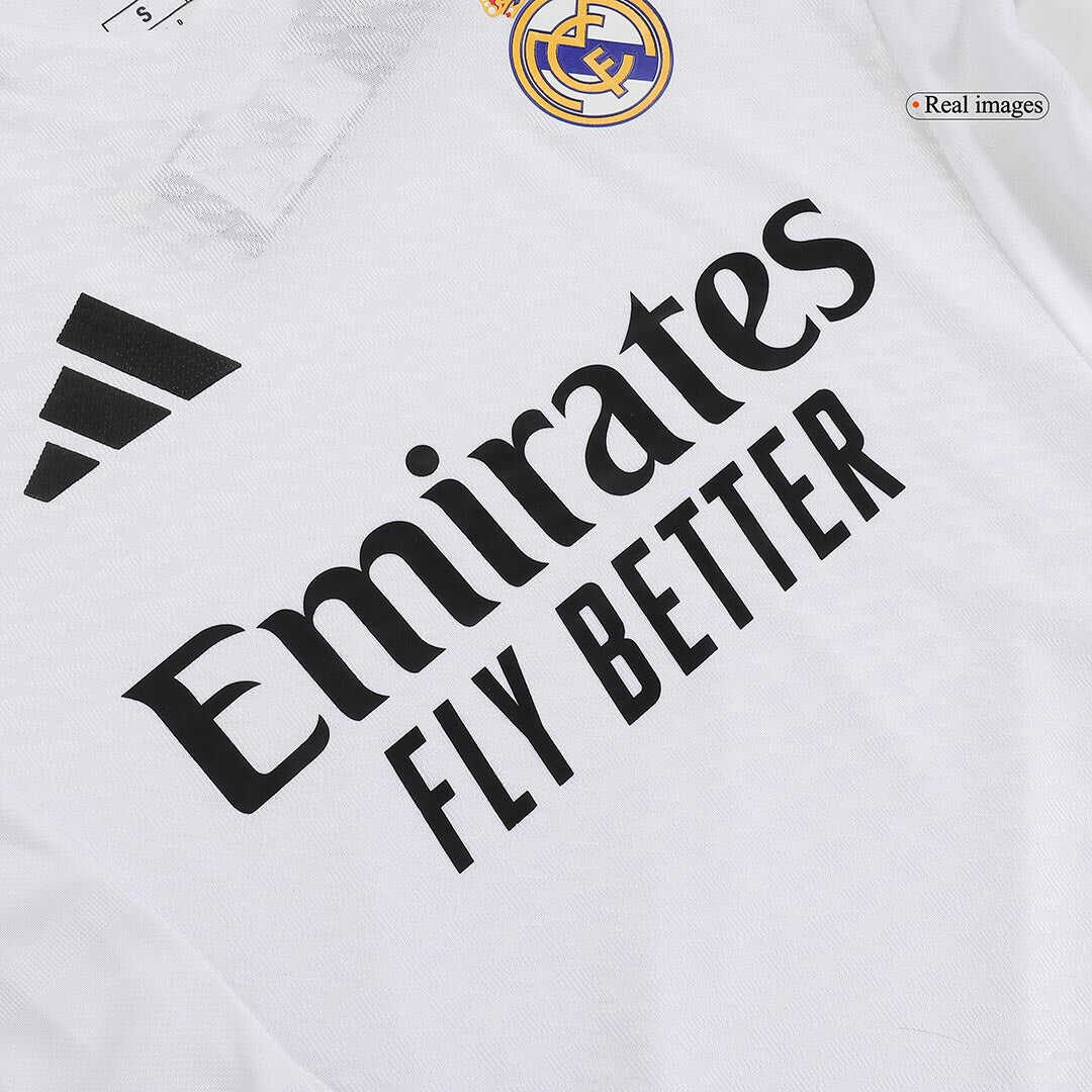 Player Version Real Madrid Home Soccer Jersey Kit(Jersey+Shorts+Socks)