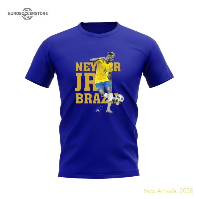 Neymar Brazil Genuine T-shirt (2024-2025) Athletic Value