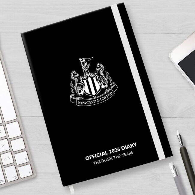 Newcastle United FC A5 Diary 2026