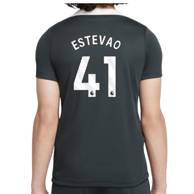 Chelsea Training Football Shirt 2025-20 - Estevao 41 L S Kids