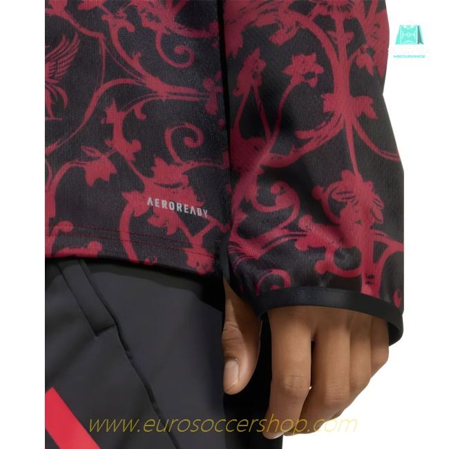 2025-2026 Liverpool Pre-Match Warm Top (Black)