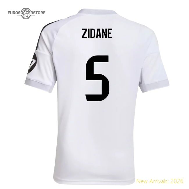 Real Madrid Zidane Authentic Home Jersey Laliga Santander Nike Dri-fit