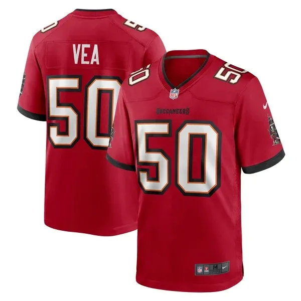 None Game NFL Jersey - Red | Performance Football Apparel | NFL Footba