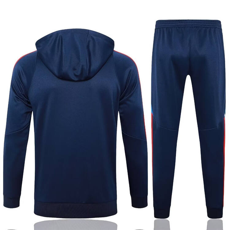 2024 Italy Hoodie Suit - Navy Blue - Official Replica 6462