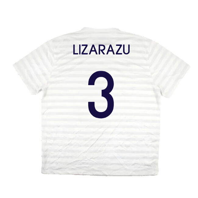 New France Away Game Jersey 2014-2015 (Lizarazu 3)