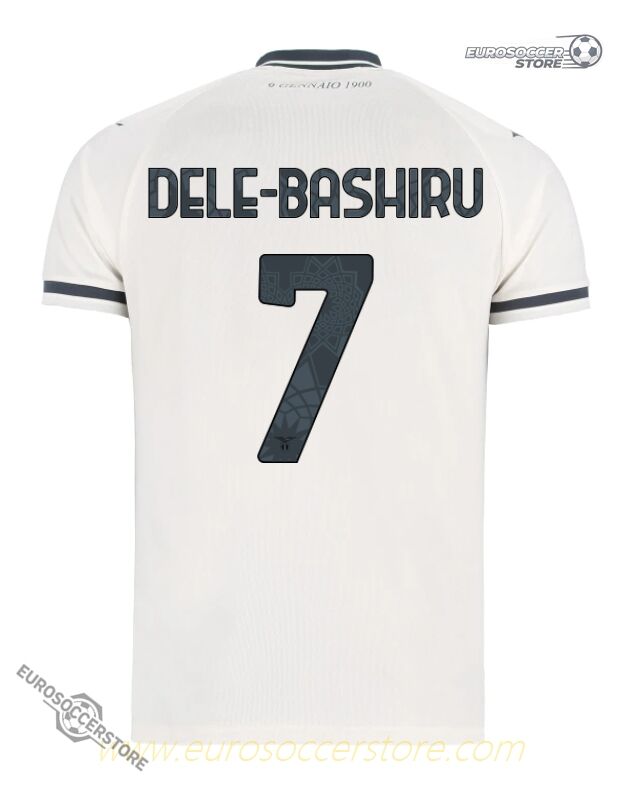 Away Jersey for Lazio: DELE-BASHIRU 7, 25-26 Season Edition