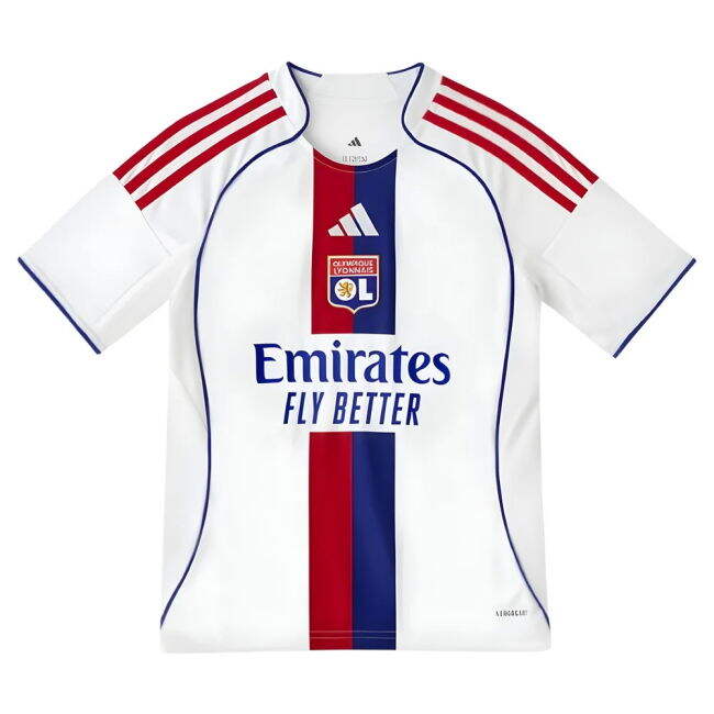 2025-2026 Olympique Lyon Home Shirt (Kids) (Veretout 7)