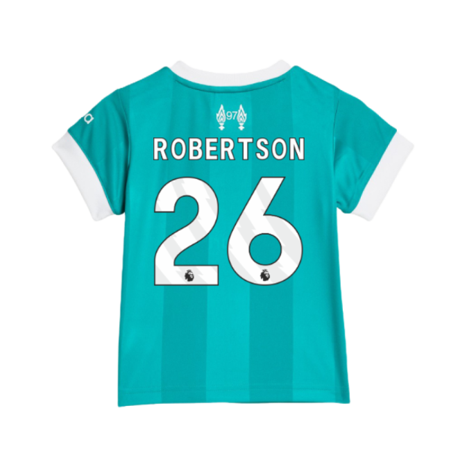 2025-20 Liverpool Third Football Jersey Robertson Printing L M S
