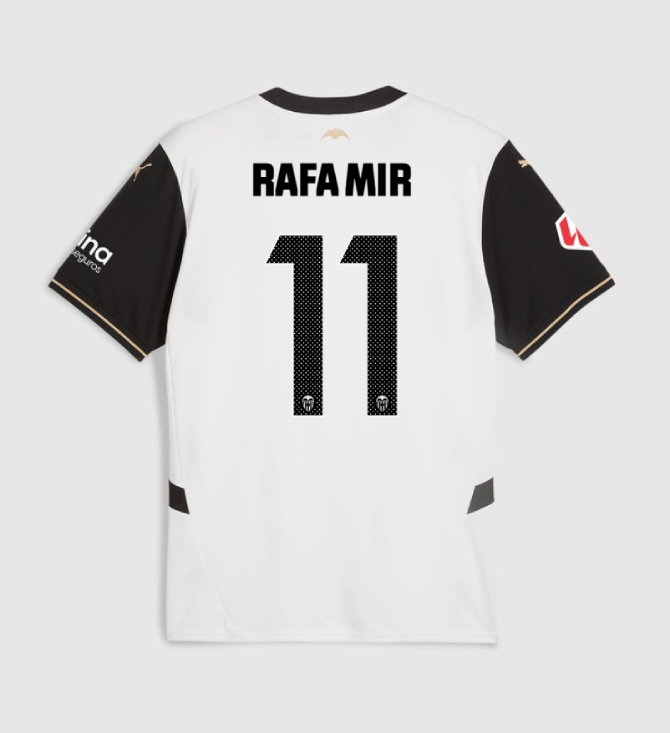 Valencia CF 24-25 Home Jersey - RAFA MIR #11