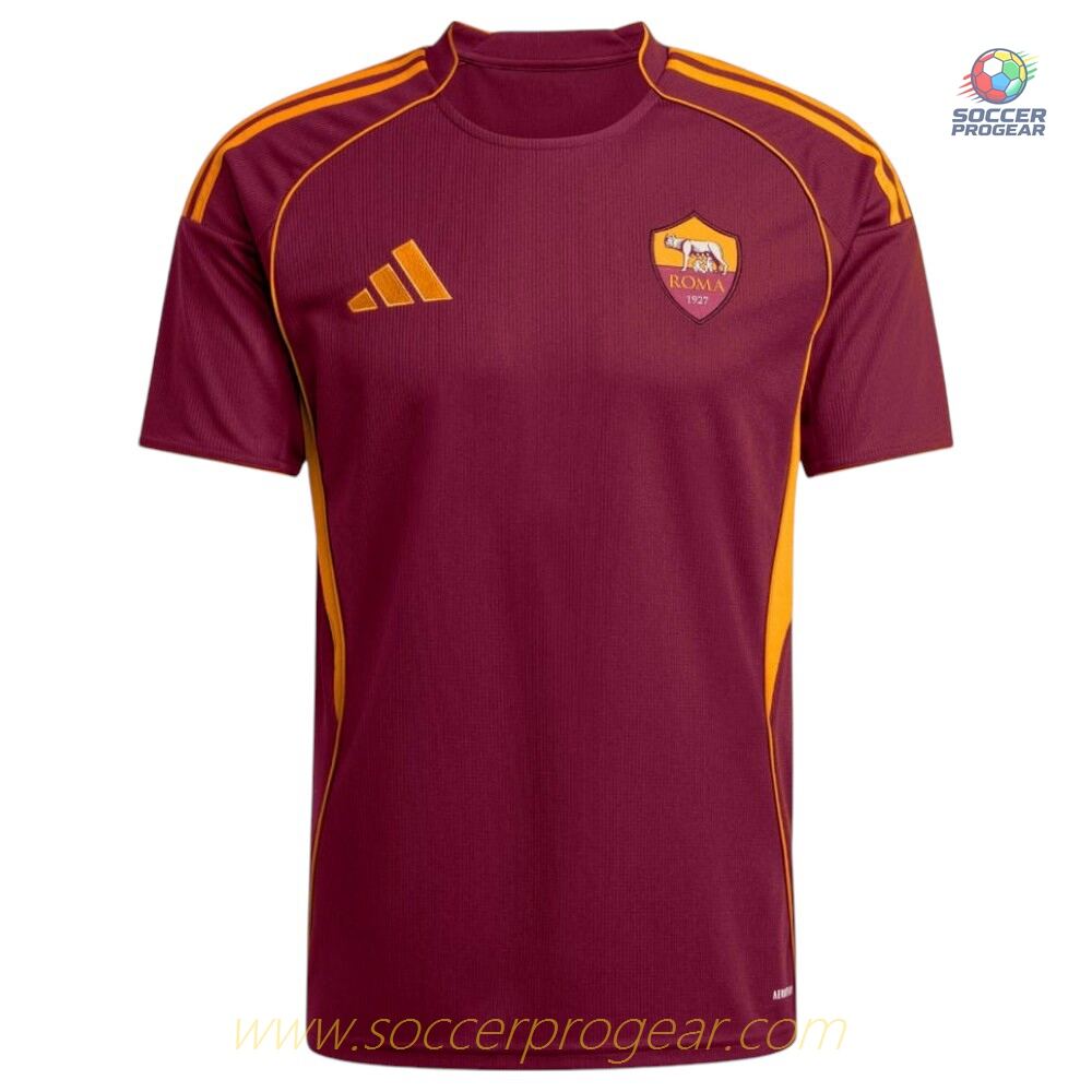 AS Roma Home Football Jersey 2025-26 Edition Dybala