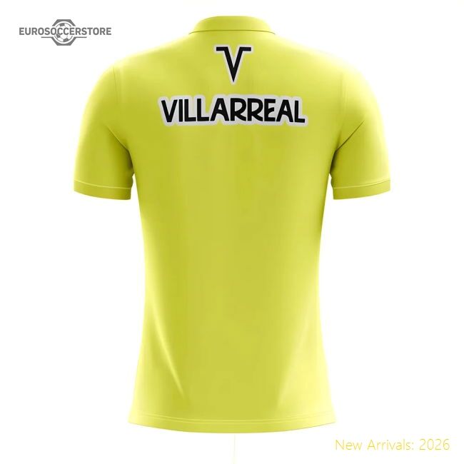 Premium 2025-2026 Villarreal Concept Training Shirt (Yellow) - Baby