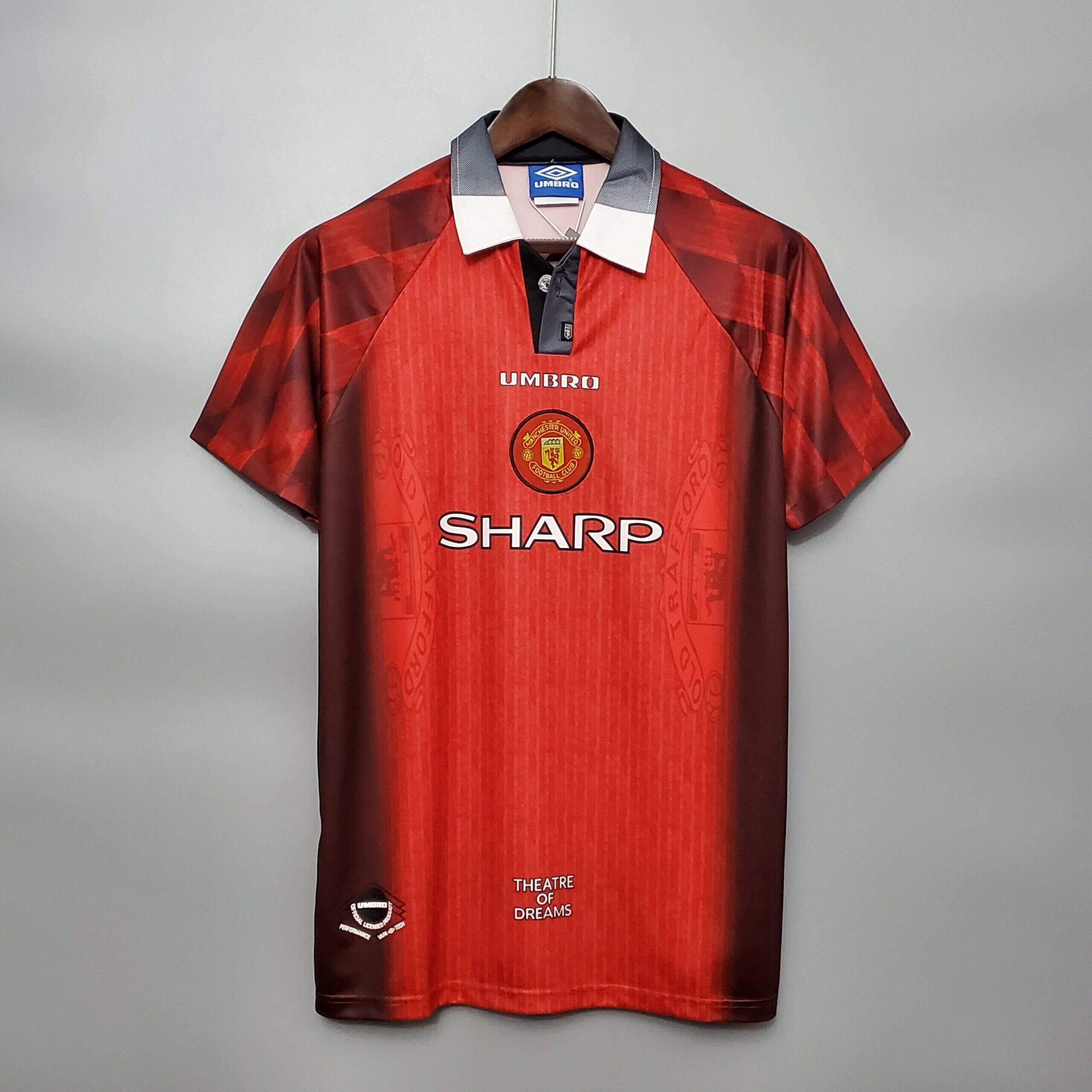 1996-1997 Man United home retro kit