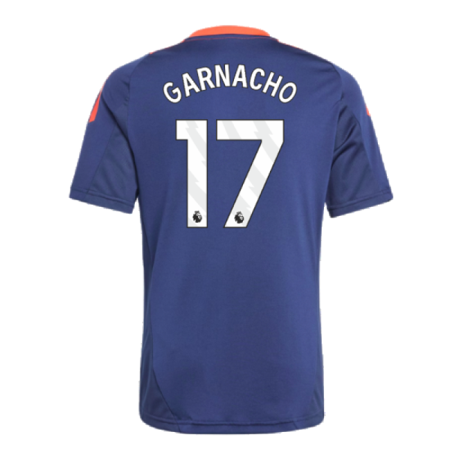 2024-20 Man Utd Training Soccer Jersey Garnacho 17 M S Kids