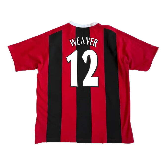 Manchester City 2003-04 Away Shirt ((Very Good) XL) (Weaver 12)