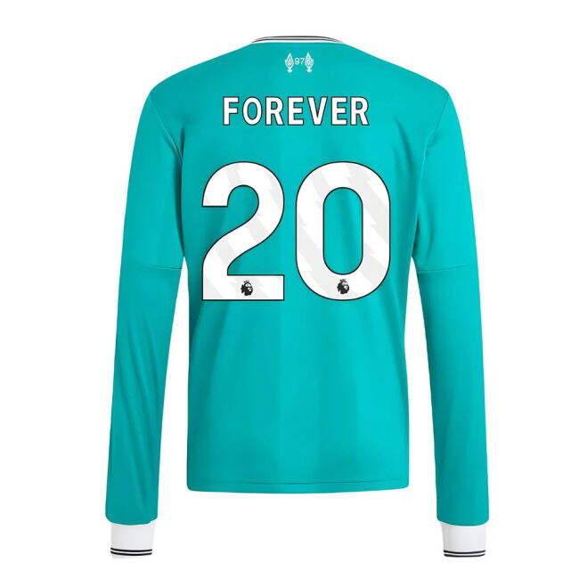 Classic Liverpool 2025-2026 Liverpool Long Sleeve Third Shirt (Kids...