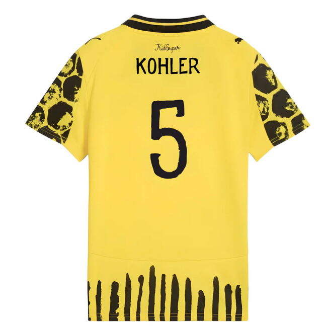 2025-2026 Borussia Dortmund Best Value Shirt - Kids (Kohler 5)