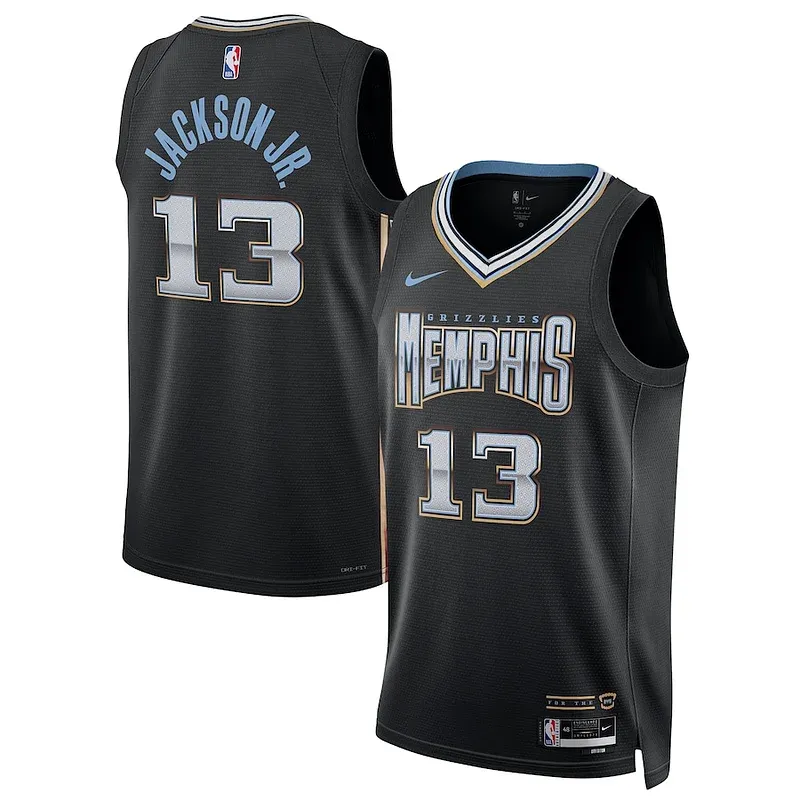 Jaren Jackson MEM Swingman Jersey - superior NBA - Black game-day