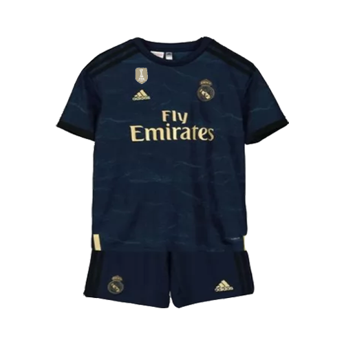 Kids 19-20 Real Madrid Away Navy Jersey KitShirtShort - Official
