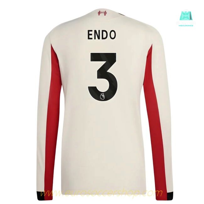 2025-2026 Liverpool Authentic Long Sleeve Away Shirt (Endo 3)