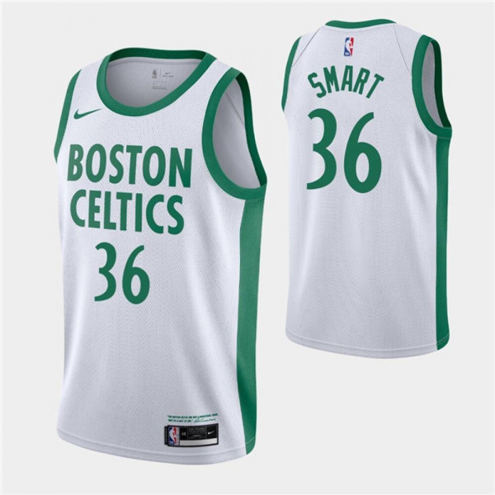 Official Jersey Boston Celtics 36 - White City Edition - Basketball Fan Gear