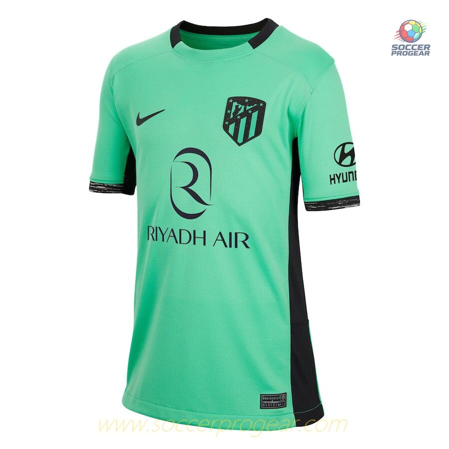 Atletico Madrid Third Youth Soccer Jersey 2023 2024