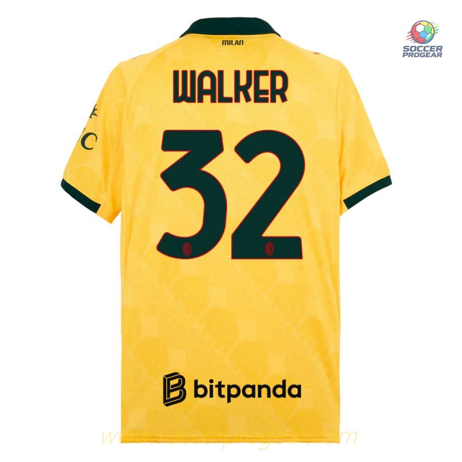 Milan AC Third Football Soccer Team Shirt 2025-26 Edition Walker