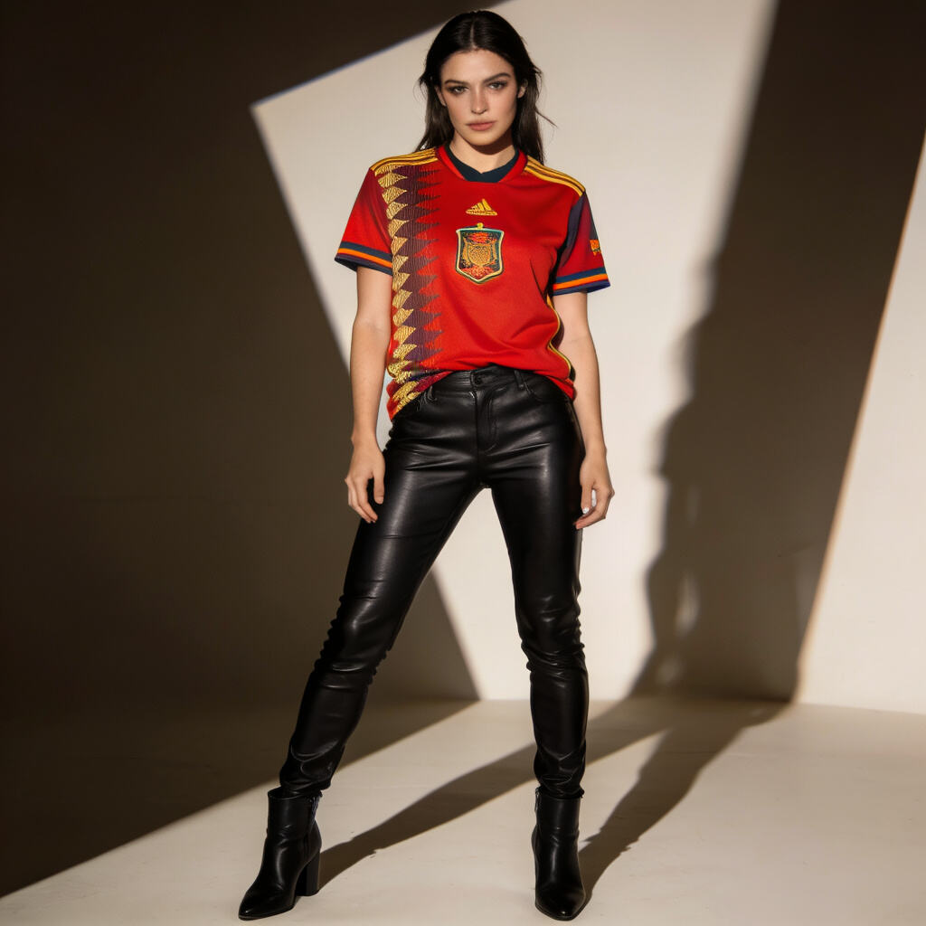 Spain Women's Home Jersey Euro 2024 - Bold Design Statement