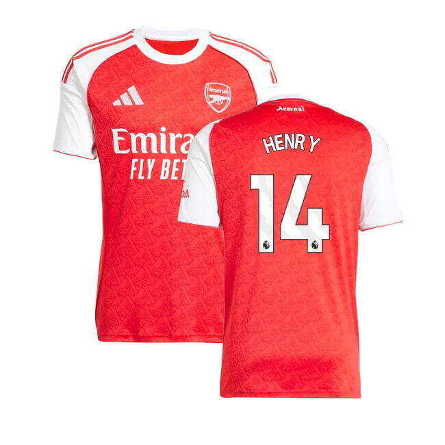 Exceptional 2025-2026 ARS Home Soccer Jersey Henry 14 - Adults St#238
