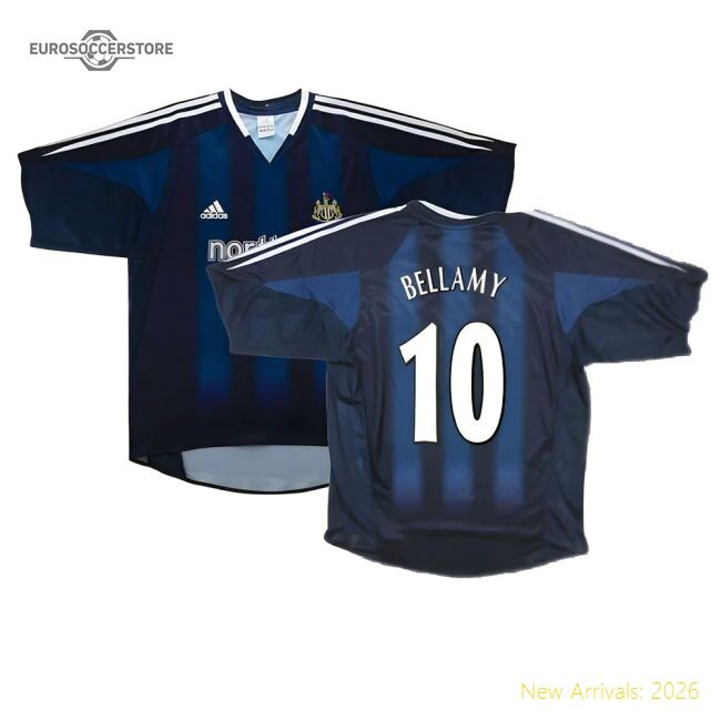 Newcastle United 2004-05 Away Shirt ((excellent) S) (bellamy 10)