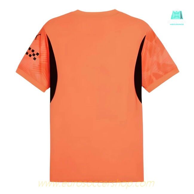 2024-2025 Man City Home Goalkeeper Shirt (Neon Sun)