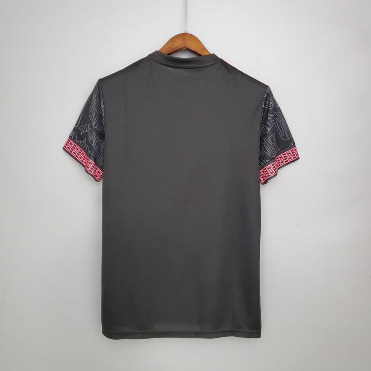 21-22 JUVENTUS BLACK CONCEPT SOCCER SHIRT JERSEY - Official Replica