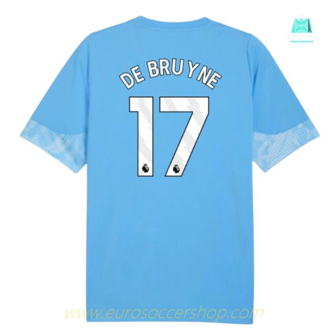 2025-2026 Man City Training Jersey (Light Blue) (De Bruyne 17)