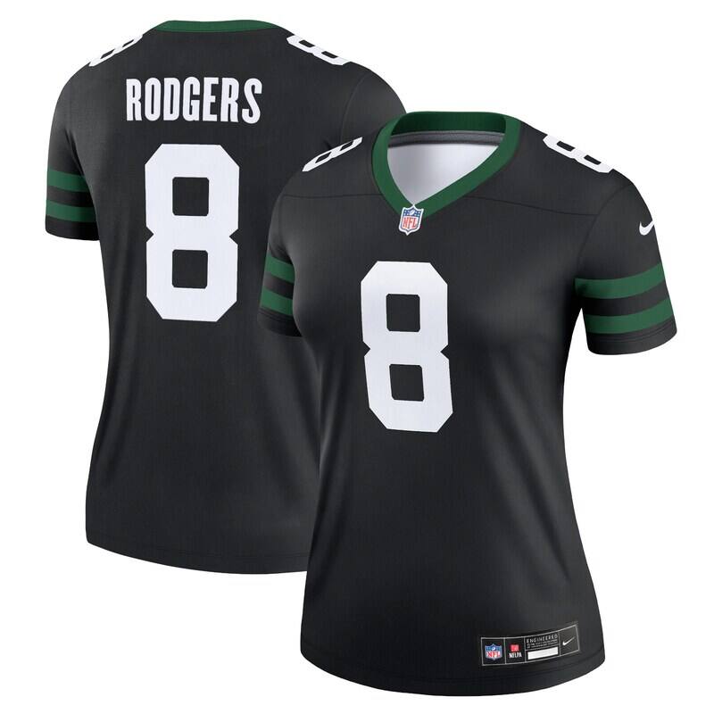 Aaron Rodgers New York Jets Nike Women's Alternate Legend Pl...