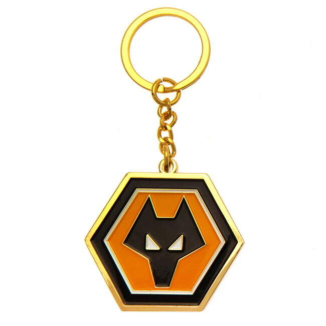 Wolverhampton Wanderers FC Crest Keyring (Limited Edition)