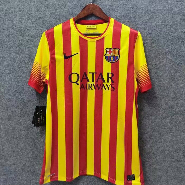 Barcelona FC 1314 Retro Away Shirt - Official Replica 12106