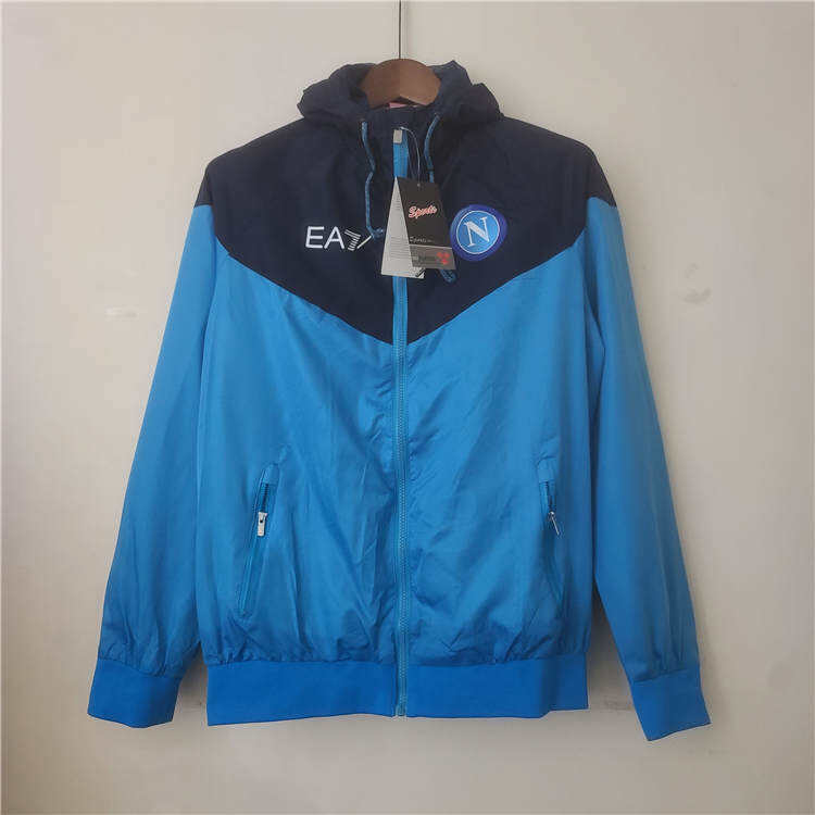 Napoli 2223 Blue Windbreaket Jacket - Official Replica 22978