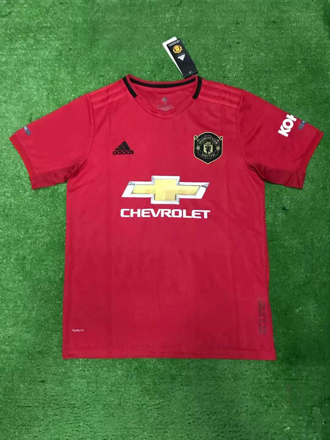 19-20 Manchester United Home Red Jersey Shirt - Official Replica 3568