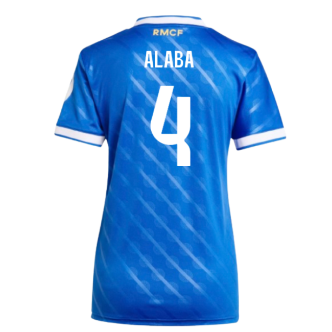 2025-2026 Real Madrid Third Shirt (Womens) (Alaba 4) - Ultras Appro...