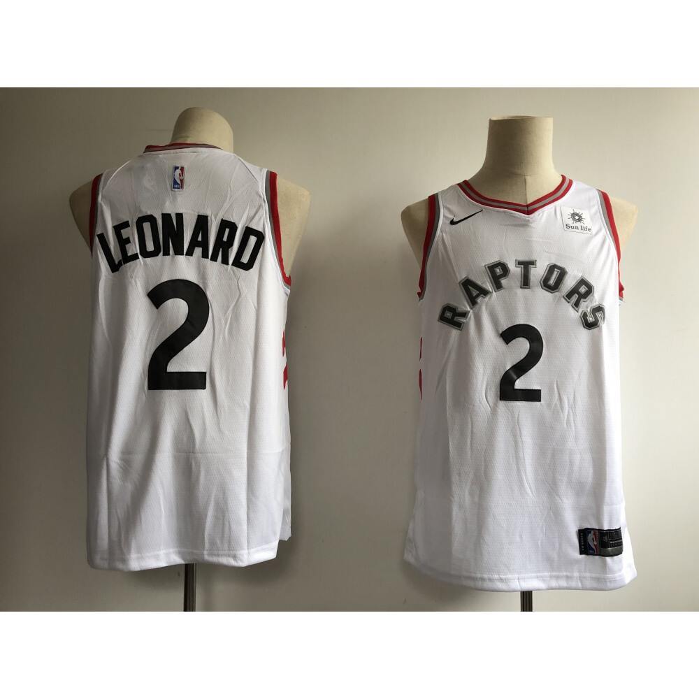 Cost-Effective Men's Raptors #2 Kawhi White Basketball Jersey