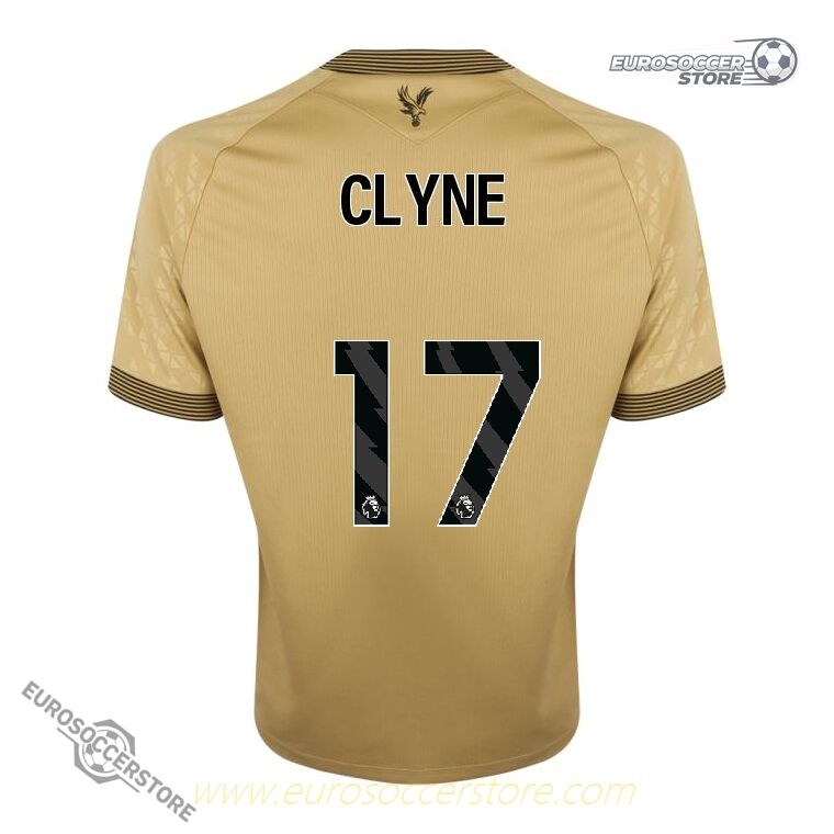 Crystal Palace 25-26 Season Away Jersey, No. 17 CLYNE