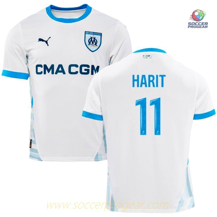 OM Authentic Home Soccer Jersey 2024/25 Collection Harit
