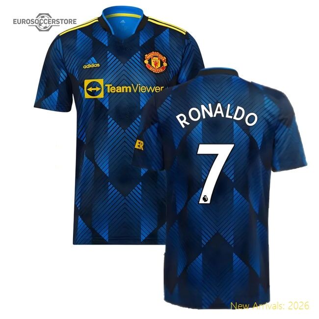 Authentic Man Utd 2021-2022 Third Shirt (ronaldo 7) - Premium Quality
