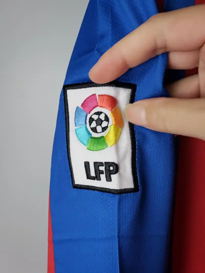 2007-2008 Barcelona Long Sleeve Jersey retro kit