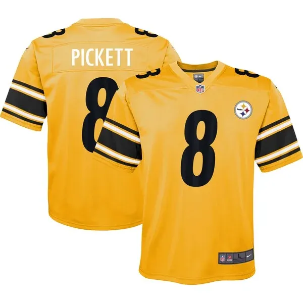 Performance Pittsburgh Steelers Game Jersey - Premium Gold NFL Fan ...